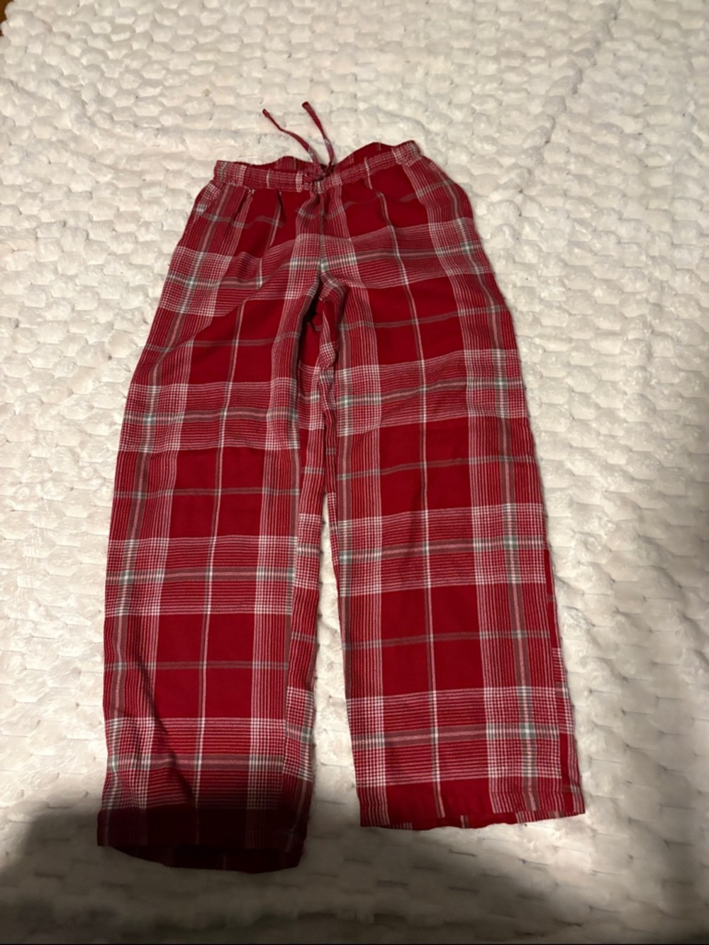 Red Plaid Pajama Pants